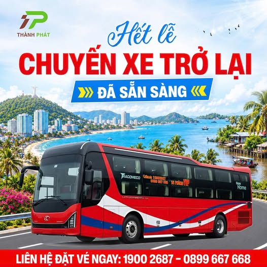 Hết lễ – Chuyến xe trở lại đã sẵn sàng 💙